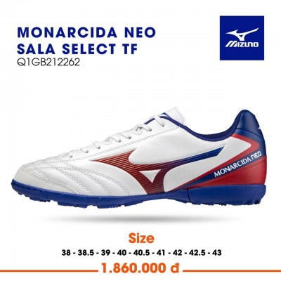 Giày đá bóng Mizuno Monarcida neo sala select TF Q1GB212262